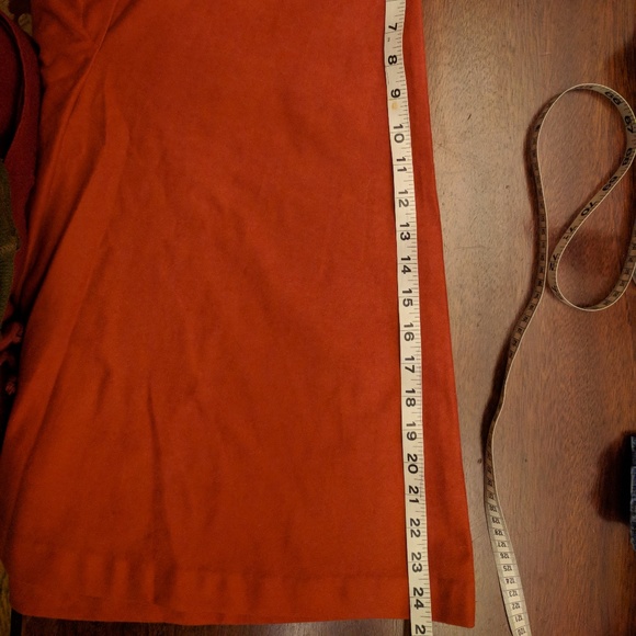 Vintage orange coulottes - Picture 4 of 5